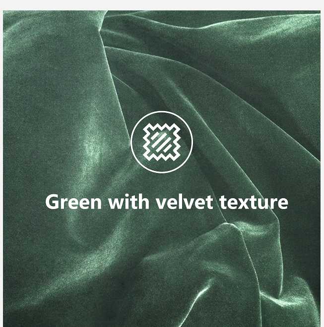 Green Velvet Winged Headboard Double Bed Frame with Wood Slat Supports