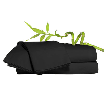 100% Bamboo Duvet Cover (only) in Black
