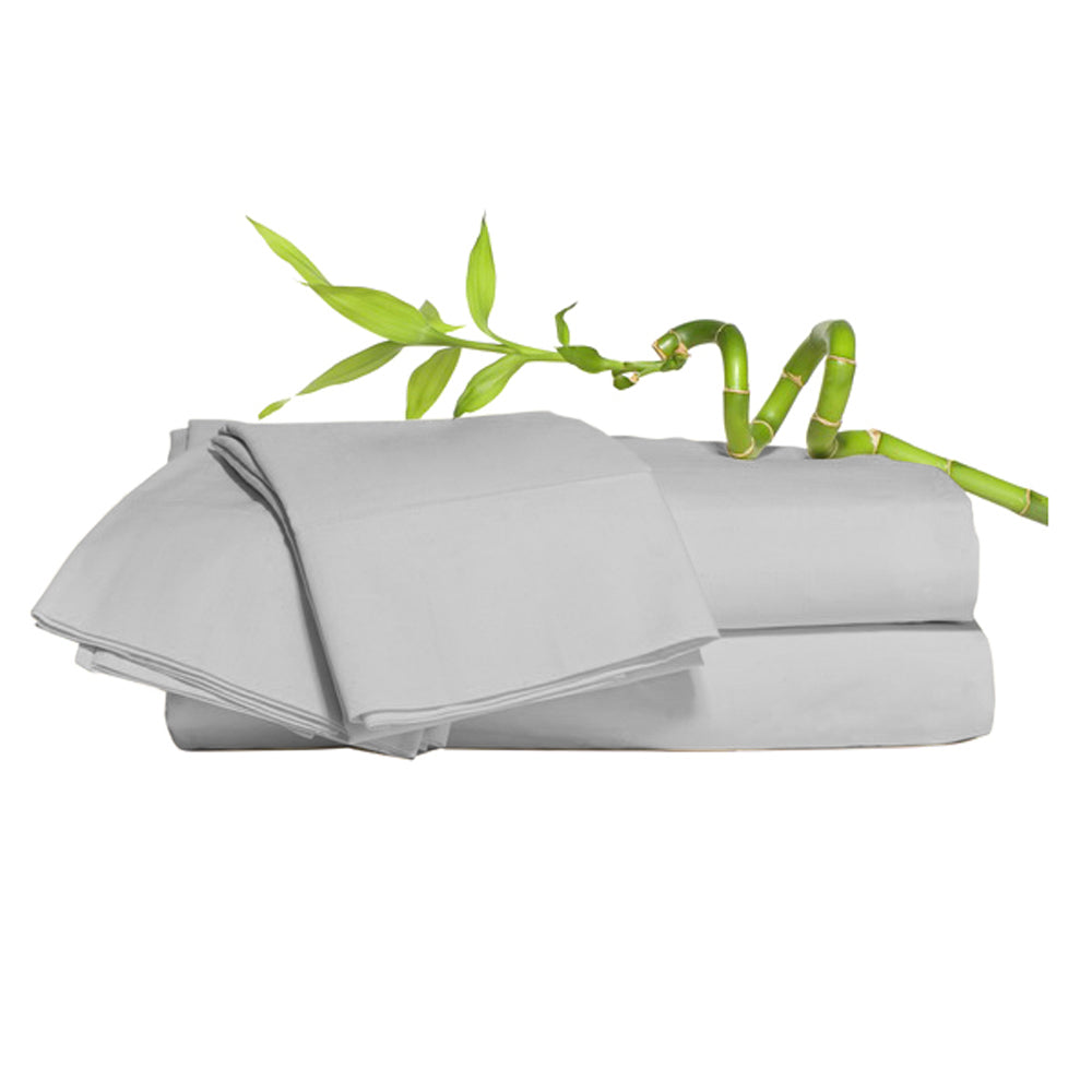 100% Bamboo Duvet Cover (only) in Light Grey