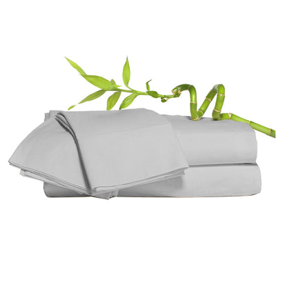 100% Bamboo Duvet Cover (only) in Light Grey