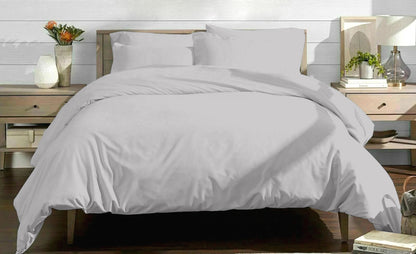 100% Bamboo Duvet Cover (only) in Light Grey