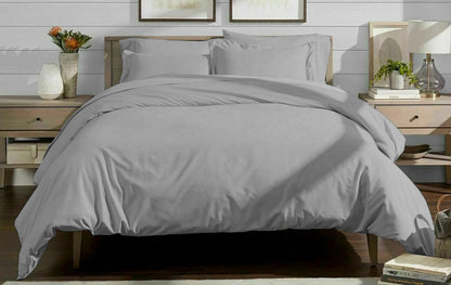 Bamboo Duvet Bed Set in Grey