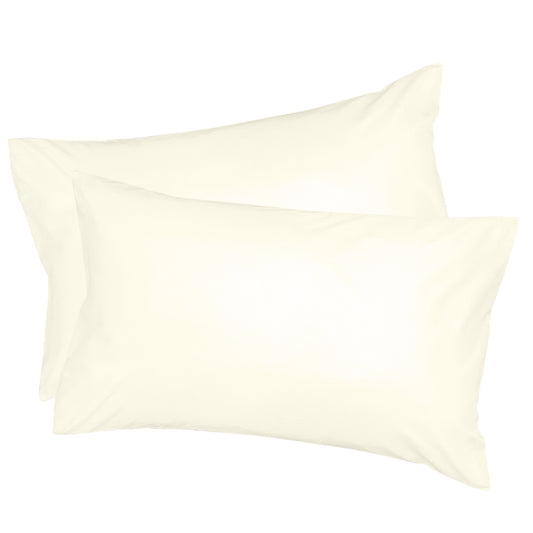 Bamboo Pillowcases in Cream