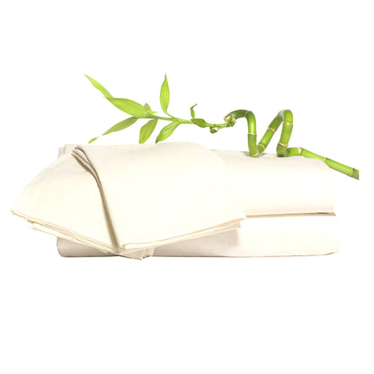 Bamboo Duvet Bed Set in Cream