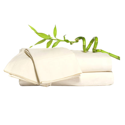 Bamboo Pillowcases in Cream