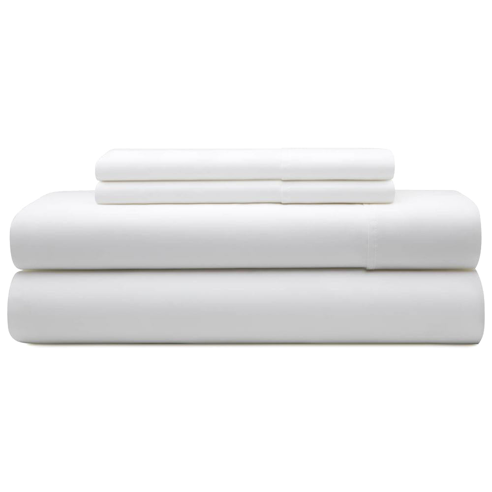 Pure Egyptian Cotton Duvet Cover Bed Set in Plain White